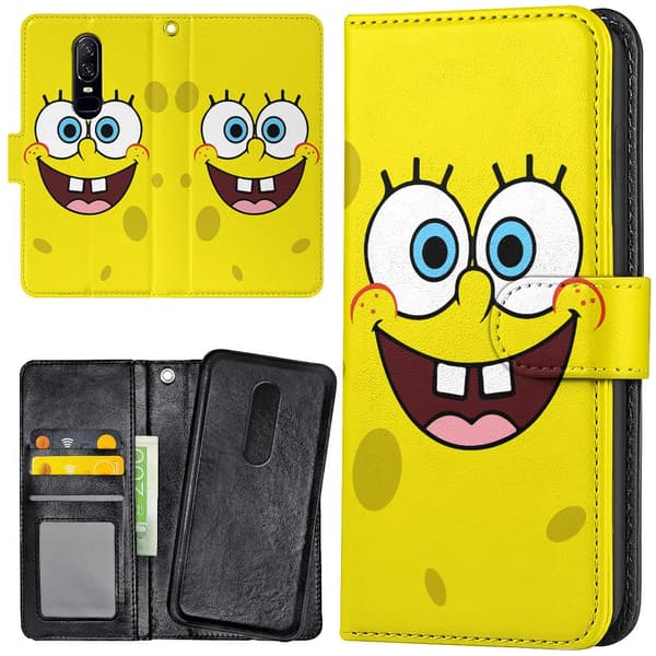 OnePlus 7 - Lommebok Deksel Svampebob