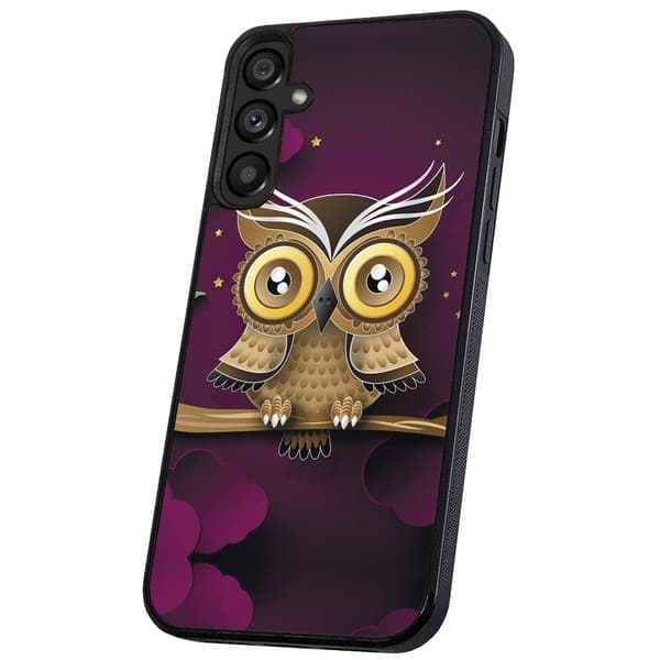 Samsung Galaxy S25 Plus - Deksel/Mobildeksel Lysbrun Ugle