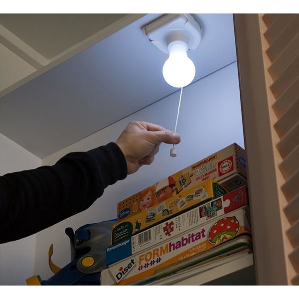 Trådlös LED-lampa för Garderob - Garderobsbelysning Vit