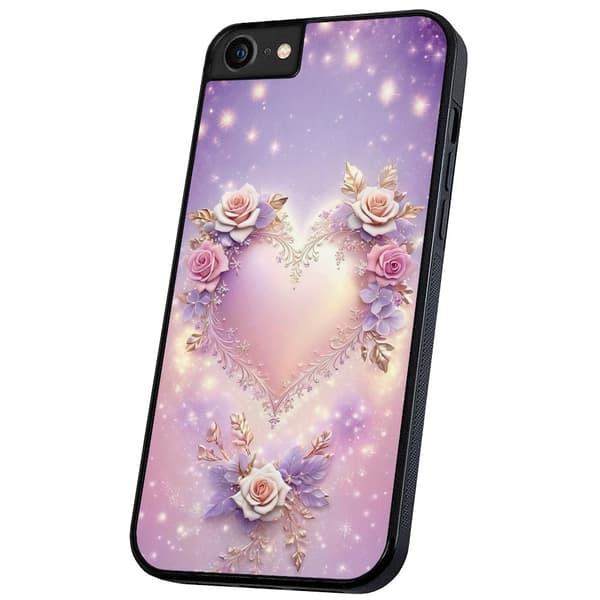 iPhone 16e/17e - Deksel/Mobildeksel Heart