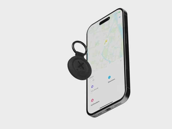 Xtorm TravelTag Tracker för iOS och Android Svart