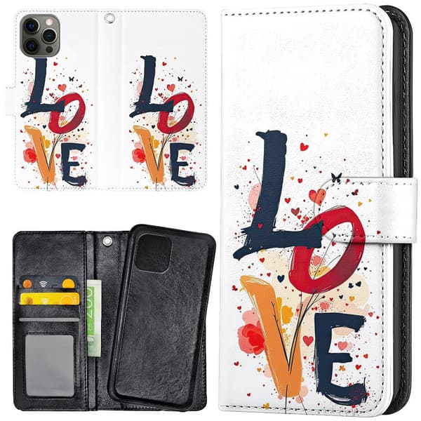 iPhone 16 Pro Max - Lompakkokotelo/Kuoret Love