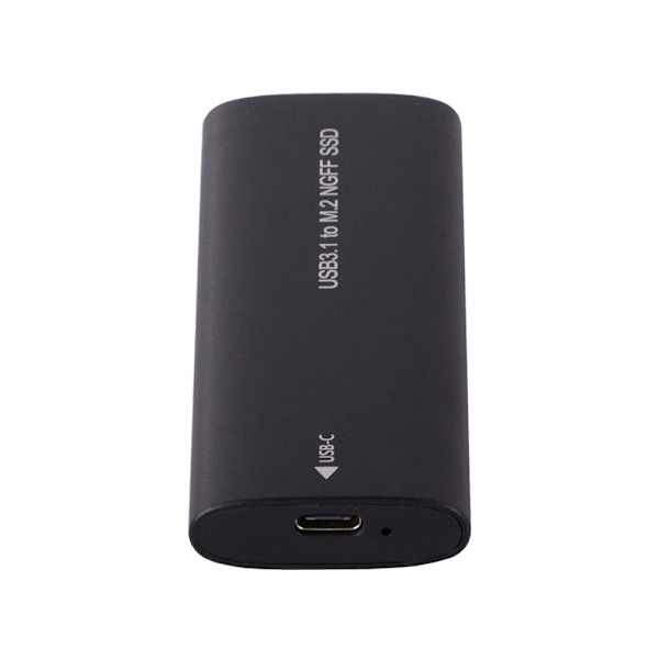 USB 3.1-kabinett för intern M.2 SSD Black