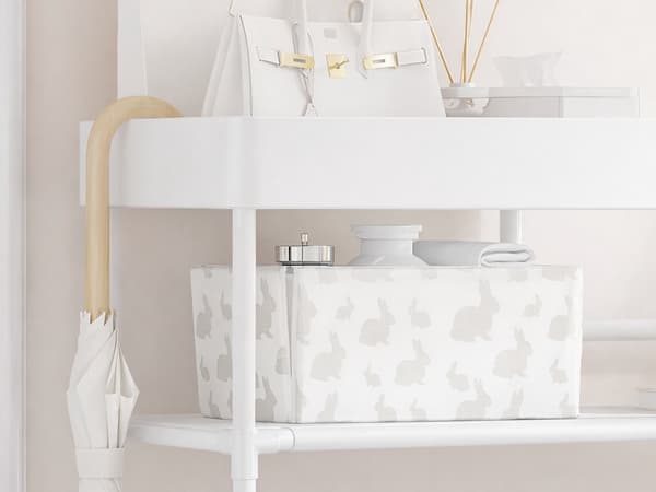 Skohylla 5 plan metall Vit