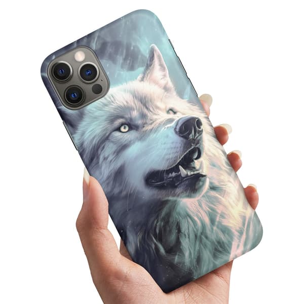 Deksel / Mobildeksel til iPhone 16 Pro - Wolf