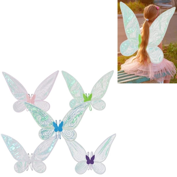 Perhosen siivet lapsille / siivet - Valitse väri Green