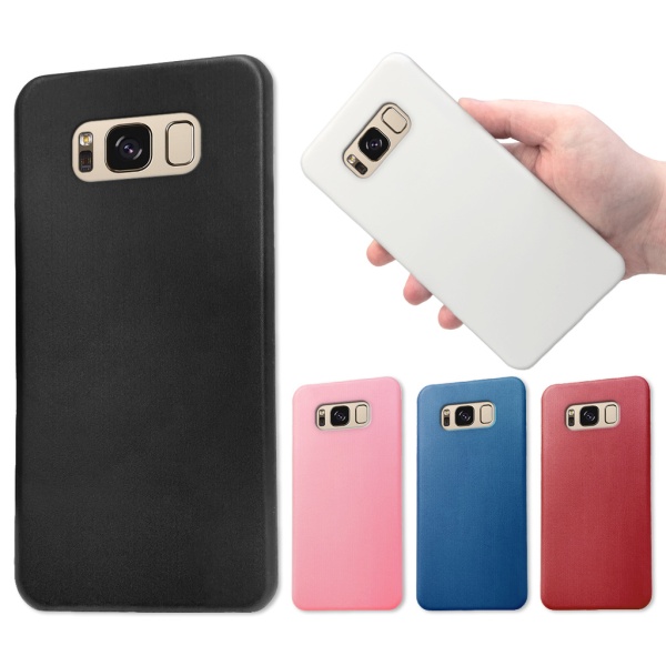 Samsung Galaxy S8 Plus - Cover/Mobilcover - Vælg farve Dark red