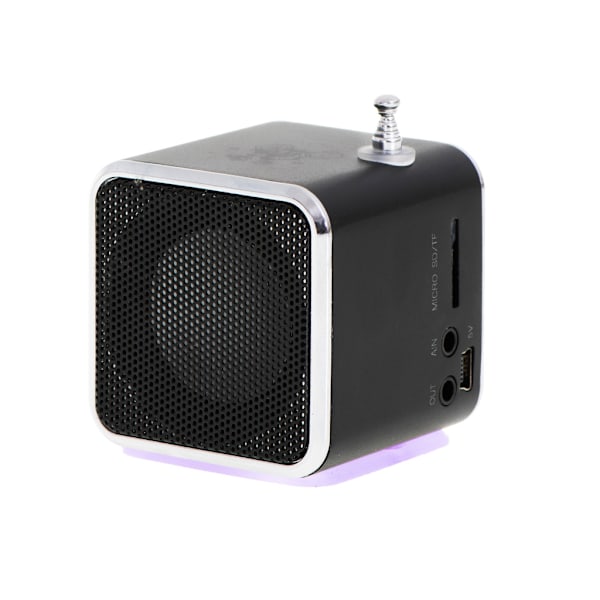 Uppladdningsbar bärbar radio med Bluetooth LCD-högtalare TD-V26