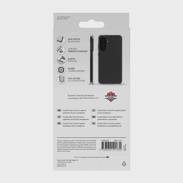 X2O Crystal Clear Skal Samsung Galaxy A56/A36 Transparent