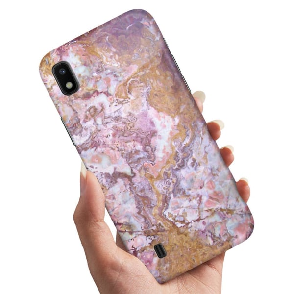 Samsung Galaxy A10 - Cover/Mobilcover Marmor Multicolor