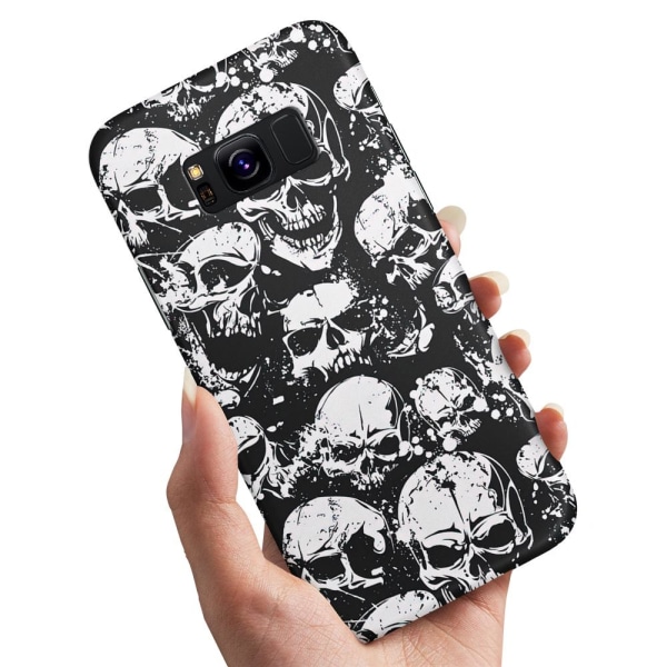 Samsung Galaxy S8 - Skal/Mobilskal Skulls