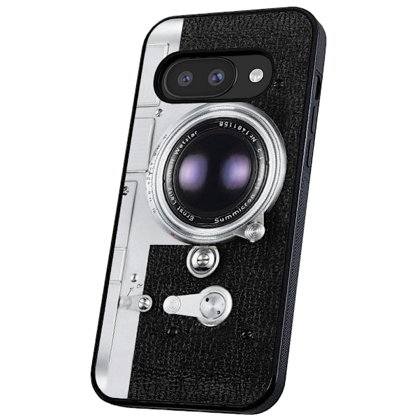 Google Pixel 9A - Deksel/Mobildeksel Retro Kamera