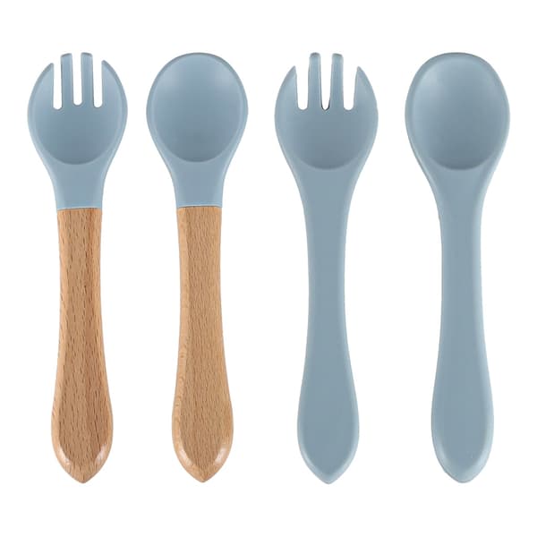 Barnservis Silikon - 7-delar Mint