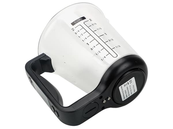 Elektronisk köksvåg LCD digitala precisionsvikter 1kg/1g Black