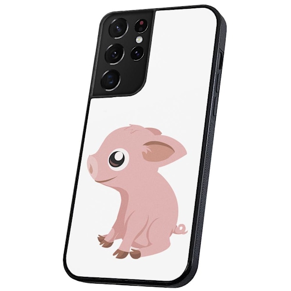 Samsung Galaxy S21 Ultra - Kuoret/Suojakuori Pikku Porsas