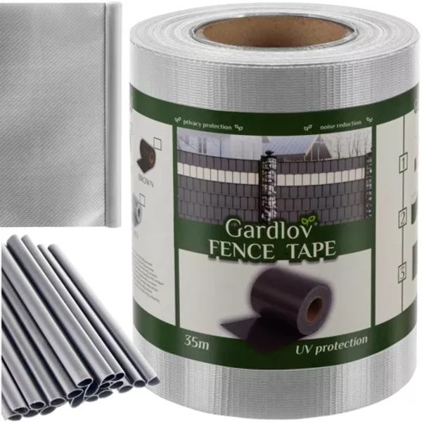 Insynsskydd till Balkong / Staket - Tejp / Remsa - Staketband Grey