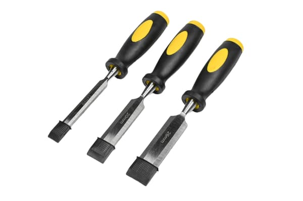 Trämejselset 3 delar ergonomiskt grepp