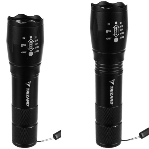 Lommelygte / Taktisk LED-lampe - T6