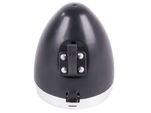 Fram cykelljus 3 led batterier retro krom