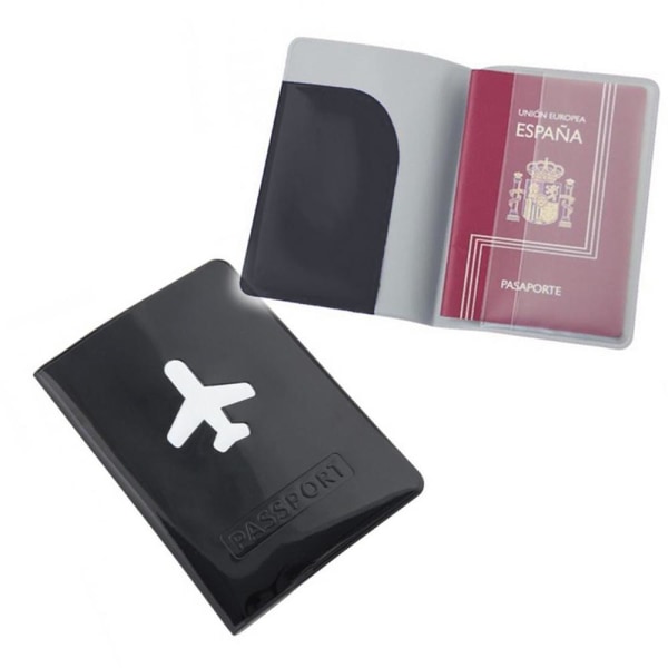 Passfodral - Fodral för pass & kort Svart 2484 | Svart | 50 | Fyndiq