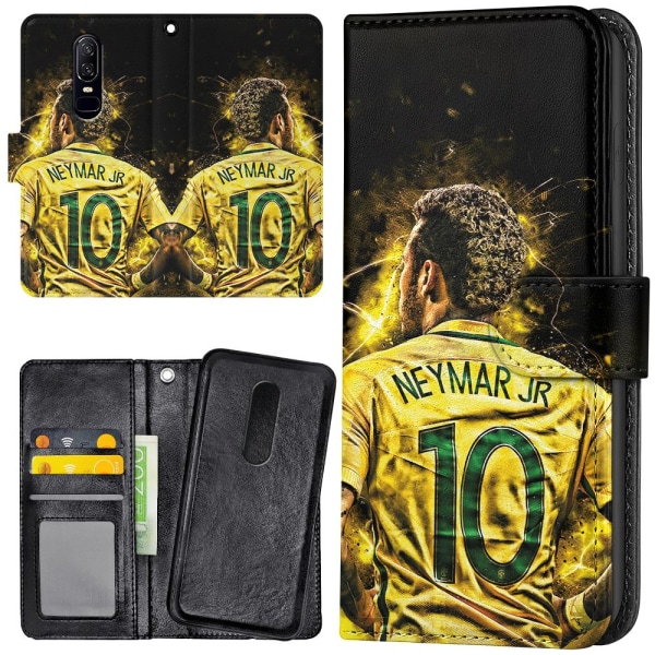 OnePlus 7 - Plånboksfodral/Skal Neymar