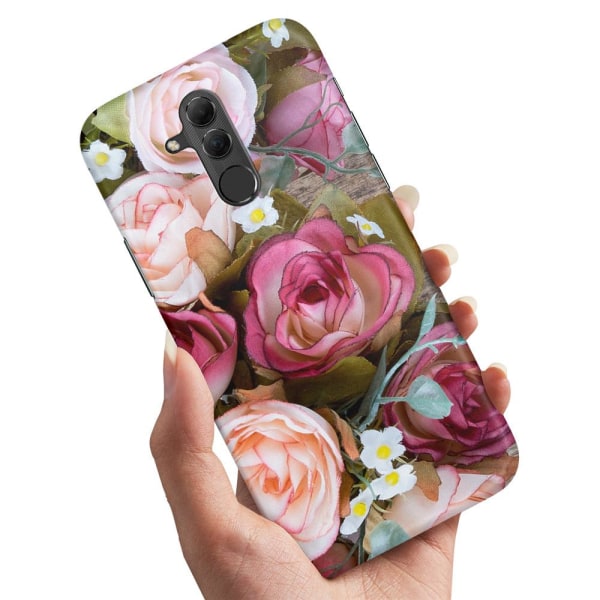 Huawei Mate 20 Lite - Cover/Mobilcover Blomster