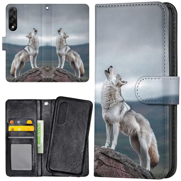 OnePlus Nord 5 - Lommebok Deksel Wolf