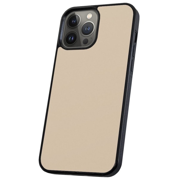 iPhone 14 Pro Max - Deksel/Mobildeksel Beige