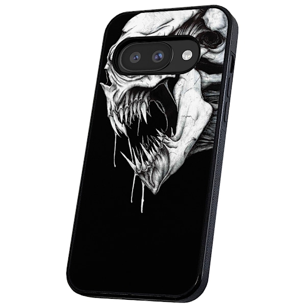 Google Pixel 9A - Deksel/Mobildeksel Dødningehode Monster