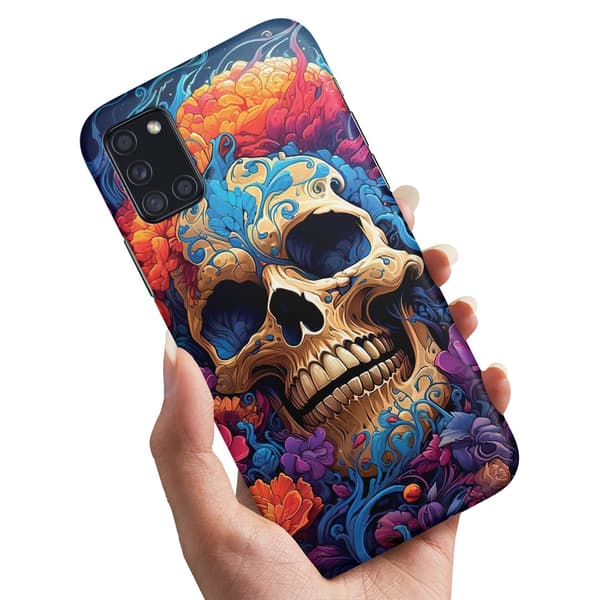 Deksel / Mobildeksel til Samsung Galaxy A31 - Skull