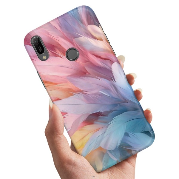 Huawei P20 Lite - Cover/Mobilcover Feathers