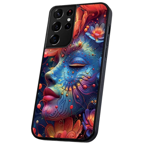 Samsung Galaxy S21 Ultra - Deksel/Mobildeksel Psychedelic
