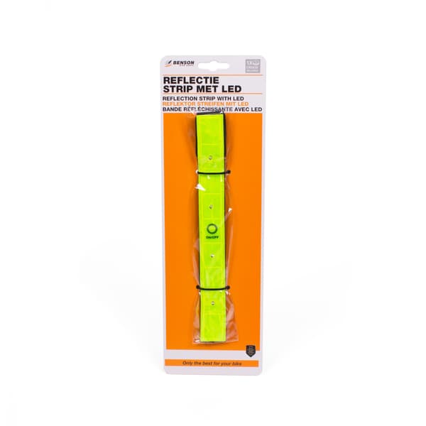 Reflexremsa med LED