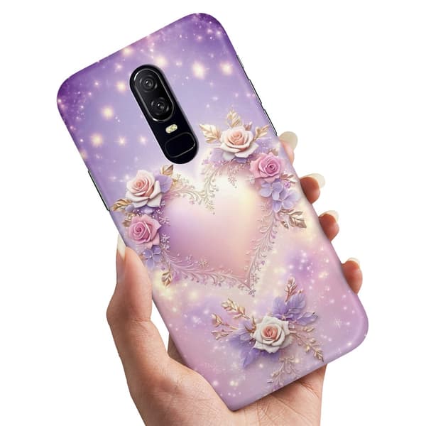 Deksel / Mobildeksel til OnePlus 7 Pro - Heart