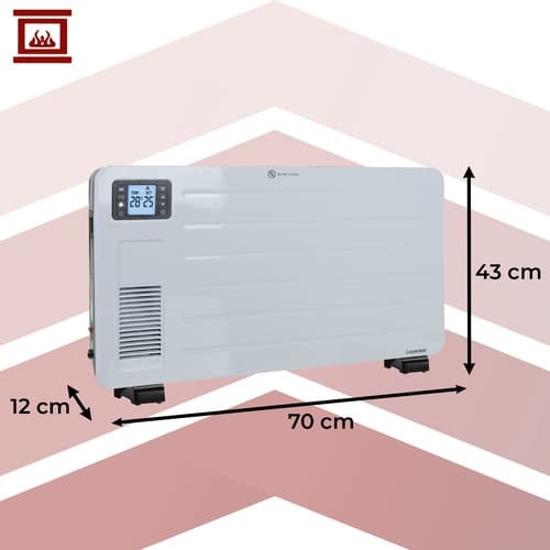 Konvektorelement / Portabelt Element - 2300W White