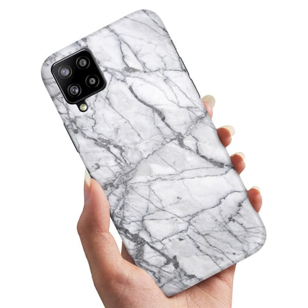 Skal / Mobilskal till Samsung Galaxy A12 - Marmor multifärg