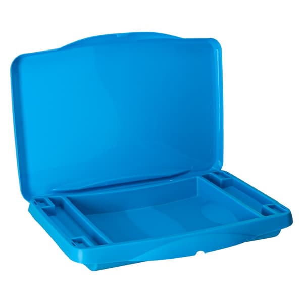 Portabelt Lekbord för Barn - Bil Blå