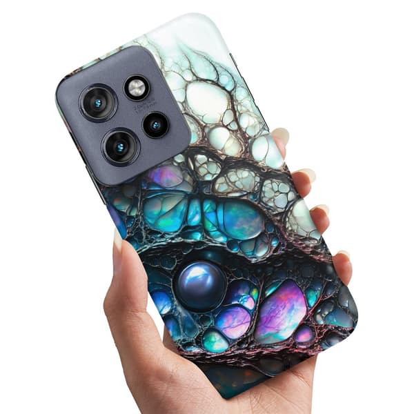 Deksel / Mobildeksel til Motorola Edge 50 Neo - Psychedelic