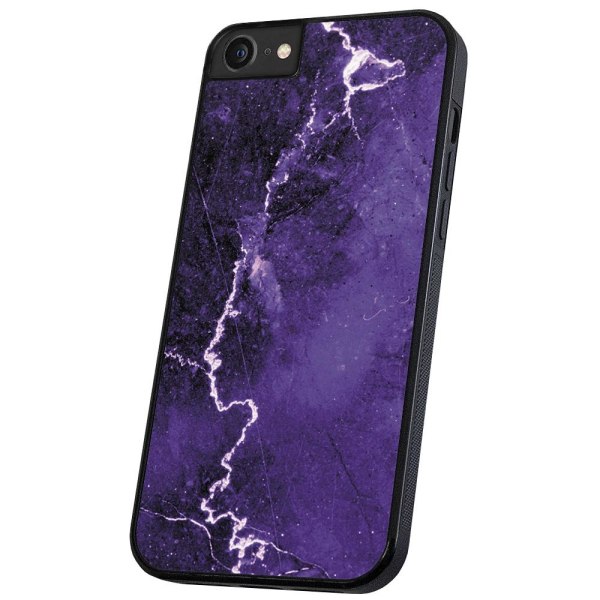 iPhone 6/7/8/SE - Deksel/Mobildeksel Marmor Multicolor