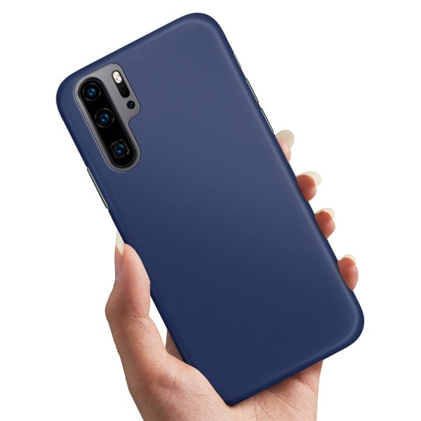 Huawei P30 Pro - Cover/Mobilcover Mørkblå Dark blue