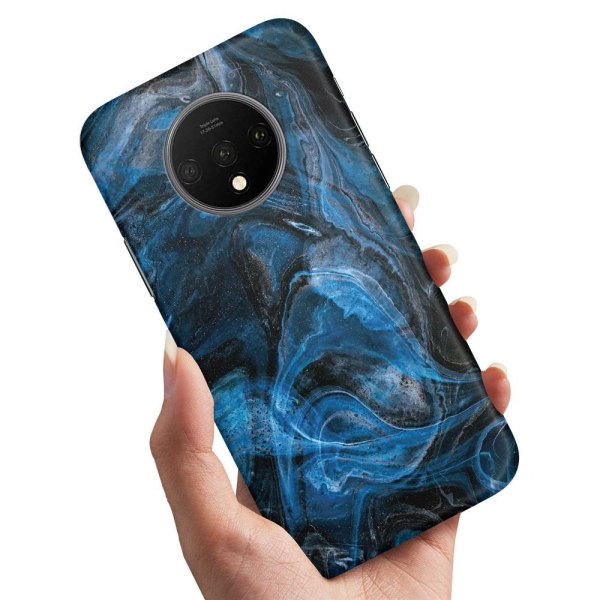 OnePlus 7T - Cover/Mobilcover Marmor Multicolor