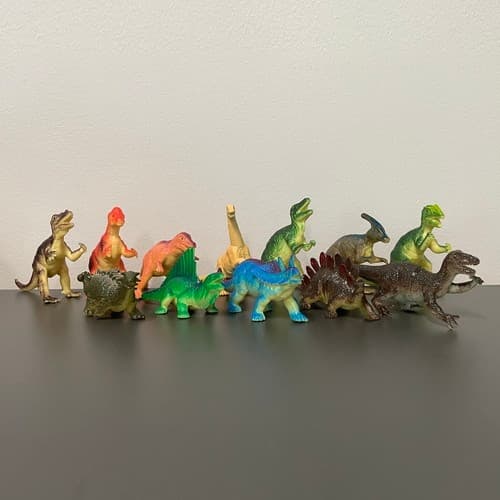 Dinosauriefigurer - 12 st