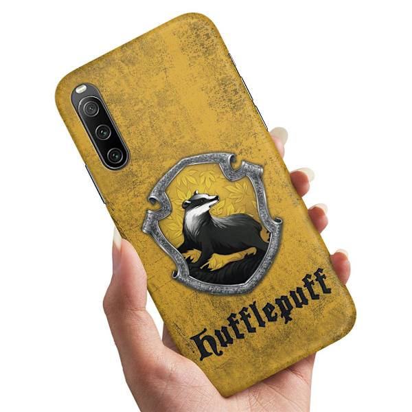 Sony Xperia 10 IV - Cover/Mobilcover Harry Potter Hufflepuff