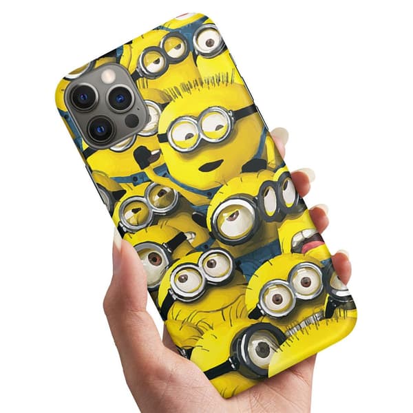 Cover / Mobilcover til iPhone 13 Mini - Minions