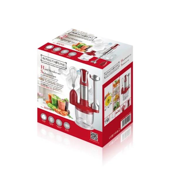 3-i-1 Handmixerset - Visp, Stavmixer & Hackare