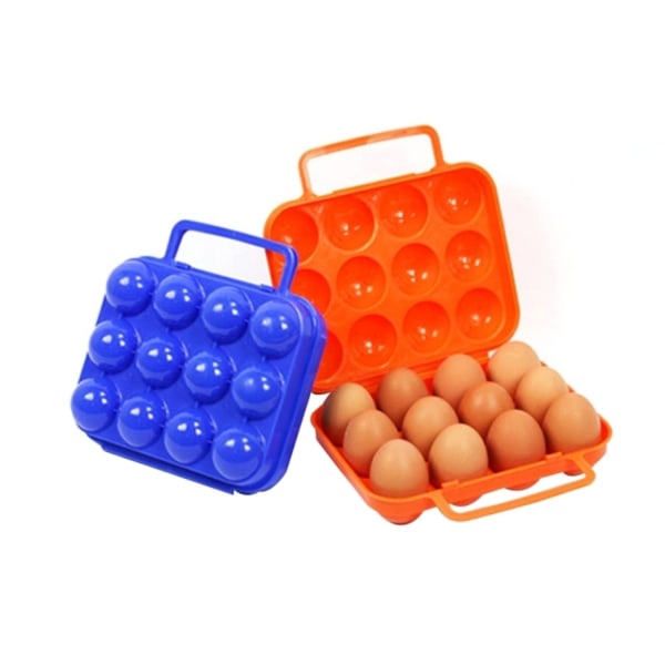 Ägghållare - Plats för 12 ägg multifärg