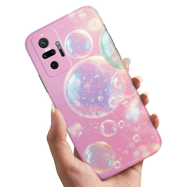 Deksel / Mobildeksel til Xiaomi Redmi Note 10 Pro - Bubbles