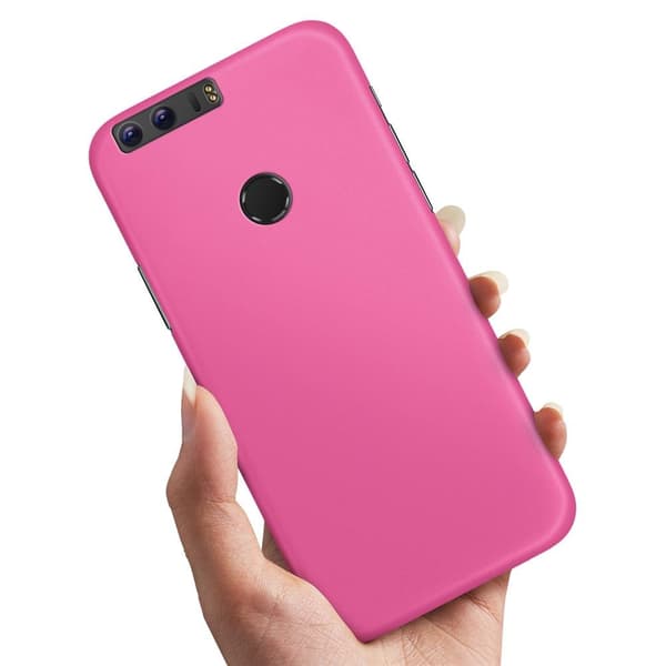 Deksel / Mobildeksel til Huawei Honor 8 - Rosa Pink
