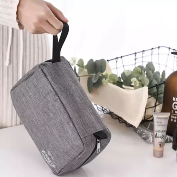 Sminkeveske / Toalettveske / Toalettmappe - Makeup Bag Grey