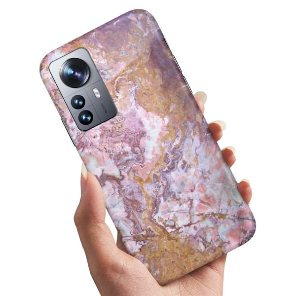 Deksel / Mobildeksel til Xiaomi 12 Pro - Marmor Multicolor